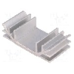 Radiator extrudat, aluminiu, 35mm x 70mm, STONECOLD - 