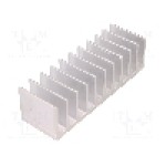 Radiator extrudat, aluminiu, 40mm x 124mm, STONECOLD - 