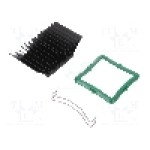 Radiator extrudat, aluminiu, 40mm x 40mm, neagra, Advanced Thermal Solutions - ATS-51400R-C1-R0