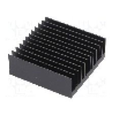 Radiator extrudat, aluminiu, 40mm x 40mm, negru, Advanced Thermal Solutions - ATS-54400K-C1-R0