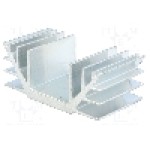 Radiator extrudat, aluminiu, 40mm x 74mm, STONECOLD - 