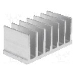 Radiator extrudat, aluminiu, 40mm x 78mm, STONECOLD - 
