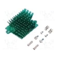 Radiator extrudat, aluminiu, 41mm x 45mm, verde, Advanced Thermal Solutions - ATS-1042-C3-R0