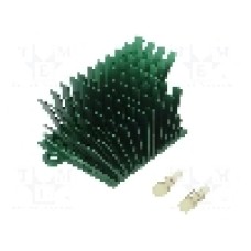 Radiator extrudat, aluminiu, 41mm x 45mm, verde, Advanced Thermal Solutions - ATS-1043-C1-R0
