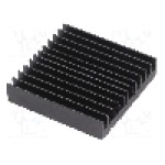 Radiator extrudat, aluminiu, 42.5mm x 42.5mm, negru, Advanced Thermal Solutions - ATS-54425D-C1-R0