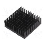 Radiator extrudat, aluminiu, 42.5mm x 42.5mm, negru, Advanced Thermal Solutions - ATS-55425K-C1-R0