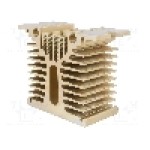 Radiator extrudat, aluminiu, 45mm x 100mm, aurie, ANLY ELECTRONICS - HS-081-45