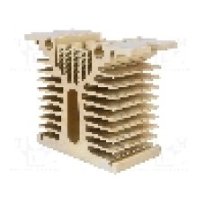 Radiator extrudat, aluminiu, 45mm x 100mm, aurie, ANLY ELECTRONICS - HS-081-45