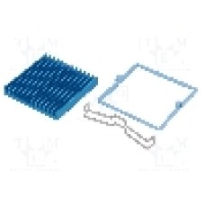 Radiator extrudat, aluminiu, 45mm x 45mm, albastra, Advanced Thermal Solutions - ATS-X53450B-C1-R0