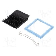 Radiator extrudat, aluminiu, 45mm x 45mm, neagra, Advanced Thermal Solutions - ATS-51450D-C1-R0