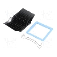 Radiator extrudat, aluminiu, 45mm x 45mm, neagra, Advanced Thermal Solutions - ATS-51450R-C1-R0