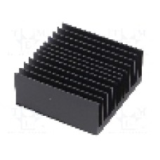 Radiator extrudat, aluminiu, 45mm x 45mm, negru, Advanced Thermal Solutions - ATS-54450R-C1-R0