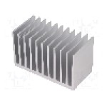 Radiator extrudat, aluminiu, 50mm x 100mm, naturala, FISCHER ELEKTRONIK - SK 644 50 AL