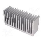 Radiator extrudat, aluminiu, 50mm x 160mm, naturala, FISCHER ELEKTRONIK - SK 627 50 AL