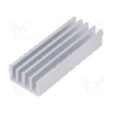Radiator extrudat, aluminiu, 50mm x 19mm, naturala, FISCHER ELEKTRONIK - SK 632 50 AL