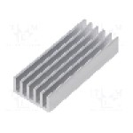 Radiator extrudat, aluminiu, 50mm x 21mm, naturala, FISCHER ELEKTRONIK - SK  652  50  AL