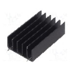 Radiator extrudat, aluminiu, 50mm x 30mm, neagra, STONECOLD - RAD-DY-GF/5 Radiator extrudat, aluminiu, 50mm x 30mm, neagra, STONECOLD - RAD-DY-GF/5