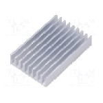 Radiator extrudat, aluminiu, 50mm x 33mm, naturala, FISCHER ELEKTRONIK - SK 635 50 AL