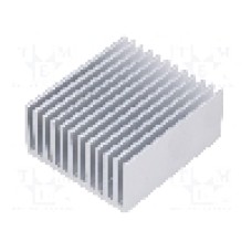 Radiator extrudat, aluminiu, 50mm x 45mm, naturala, FISCHER ELEKTRONIK - SK 626 50 AL