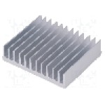 Radiator extrudat, aluminiu, 50mm x 59.69mm, aluminiu, FISCHER ELEKTRONIK - SK 630 50 AL