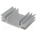 Radiator extrudat, aluminiu, 50mm x 70mm, STONECOLD - 