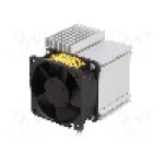 Radiator extrudat, aluminiu, 50mm x 75.5mm, FISCHER ELEKTRONIK - LA 27 K 50 24