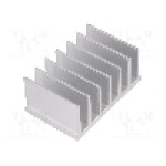 Radiator extrudat, aluminiu, 50mm x 78mm, naturala, STONECOLD - 