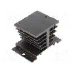 Radiator extrudat, aluminiu, 50mm x 80mm, neagra, STONECOLD - 