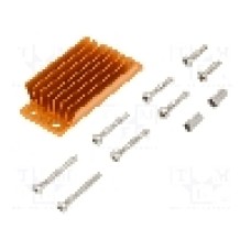 Radiator extrudat, aluminiu, 58mm x 23mm, auriu, Advanced Thermal Solutions - ATS-1179-C1-R0