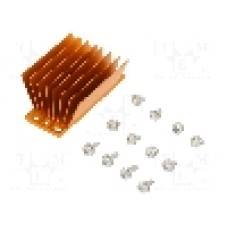 Radiator extrudat, aluminiu, 58mm x 23mm, auriu, Advanced Thermal Solutions - ATS-1181-C1-R0