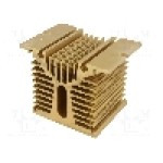 Radiator extrudat, aluminiu, 70mm x 110mm, aurie, ANLY ELECTRONICS - HS-081-70