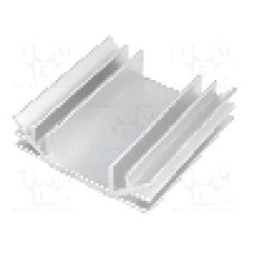 Radiator extrudat, aluminiu, 70mm x 70mm, STONECOLD - RAD-A4463/70