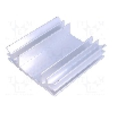 Radiator extrudat, aluminiu, 75mm x 70mm, STONECOLD - 