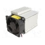 Radiator extrudat, aluminiu, 75mm x 75.5mm, FISCHER ELEKTRONIK - LA 27 K 75 12