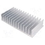 Radiator extrudat, aluminiu, 80mm x 165mm, STONECOLD - 