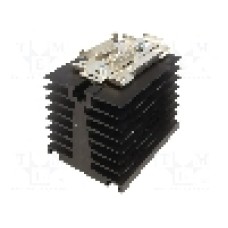 Radiator extrudat, aluminiu, 82mm x 70mm, neagra, STONECOLD - RAD-SSRTH-82U