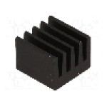 Radiator extrudat, aluminiu, 8mm x 8mm, neagra, FISCHER ELEKTRONIK - ICKSMDF8SA Radiator extrudat, aluminiu, 8mm x 8mm, neagra, FISCHER ELEKTRONIK - ICKSMDF8SA