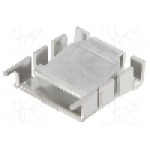 Radiator presat, aluminiu, 29.4mm x 25mm, naturala, FISCHER ELEKTRONIK - FK 224 MI P SIP