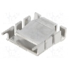 Radiator presat, aluminiu, 29.4mm x 25mm, naturala, FISCHER ELEKTRONIK - FK 224 MI P SIP