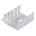 Radiator presat, aluminiu, 33mm x 25.4mm, FISCHER ELEKTRONIK - FK 222 MI