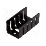 Radiator presat, aluminiu, 35mm x 18.5mm, neagra, FISCHER ELEKTRONIK - ICK35SA Radiator presat, aluminiu, 35mm x 18.5mm, neagra, FISCHER ELEKTRONIK - ICK35SA