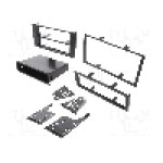 Rama adaptoare, 1 DIN, 2 DIN, Audi, neagra, METRA - 99-9105