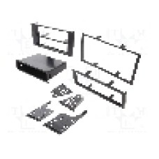 Rama adaptoare, 1 DIN, 2 DIN, Audi, neagra, METRA - 99-9105