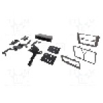 Rama adaptoare, 1 DIN, 2 DIN, Infiniti, gri, METRA - 99-7609G