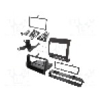 Rama adaptoare, 1 DIN, 2 DIN, Toyota, neagra, METRA - 99-8214TB