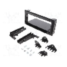 Rama adaptoare, 1 DIN, Buick, Cadillac, Chevrolet, GMC, Oldsmobile, Pontiac, Saturn, neagra, METRA - 99-4000