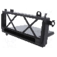 Rama adaptoare, 1 DIN, Chrysler, Dodge, Ford, Jeep, Lincoln, Plymouth, neagra, METRA - 99-6000