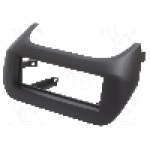 Rama adaptoare, 1 DIN, Citroën, Fiat, Peugeot, neagra, ACV - 281040-17-0