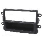Rama adaptoare, 1 DIN, Dacia, Fiat, Nissan, Opel, Renault, gri inchis, ACV - 281250-13-3-0