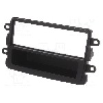 Rama adaptoare, 1 DIN, Dacia, Fiat, Nissan, Opel, Renault, neagra, ACV - 281250-13-2-0